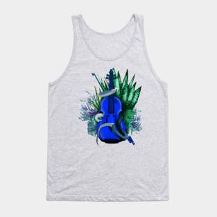 Blues, Violin and Snake Tank Top